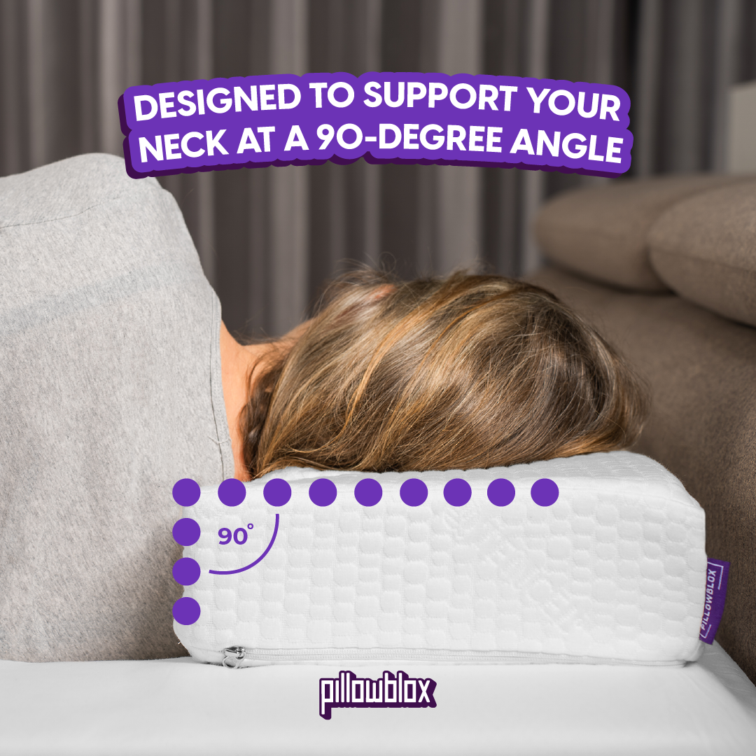Pillowblox (Side Blox) - Bantal Kepala Latex Khusus Side Sleeper