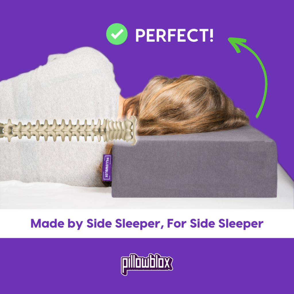 Pillowblox Side Sleeper Comfort Set | The Original Pillow & Original Bolster