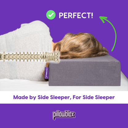 Pillowblox Side Sleeper Comfort Set | The Original Pillow & Original Bolster