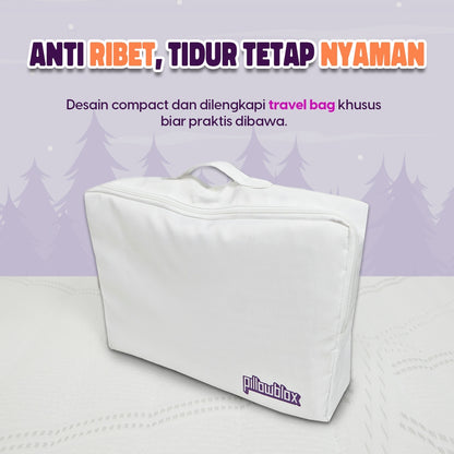 Pillowblox Side Sleeper Home Travel Set | The Original Pillow & Travel Pillow