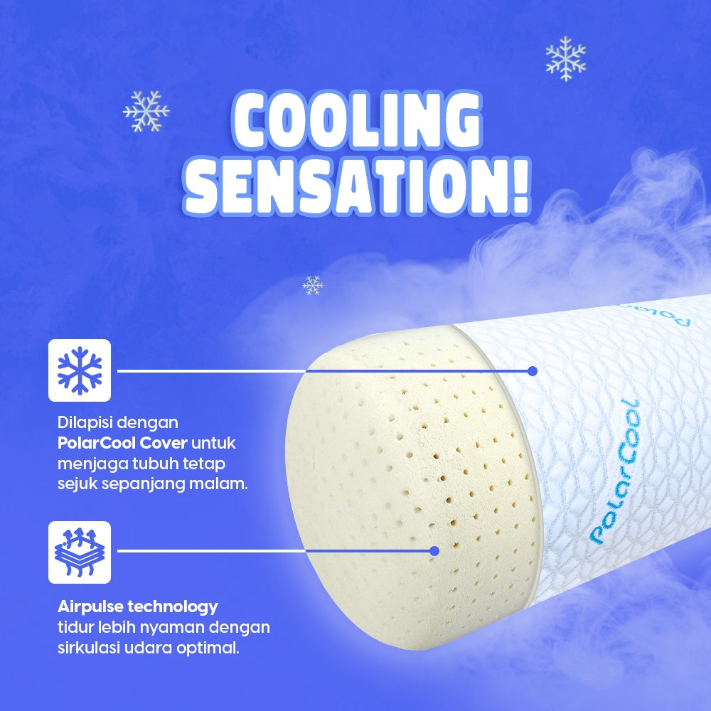Pillowblox Side Sleeper Cooling Set | Cooling Pillow & Cooling Bolster