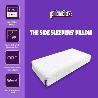 Pillowblox (Side Blox) - Bantal Kepala Latex Khusus Side Sleeper