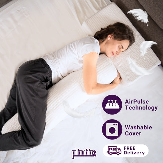 Pillowblox Natural Latex Bolster (Guling) with AirPulse Technology