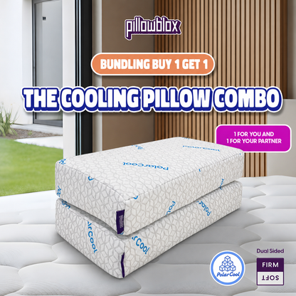 Pillowblox Side Sleeper Cooling Pillow | Buy 1 Get 1 | Cooling Pillow