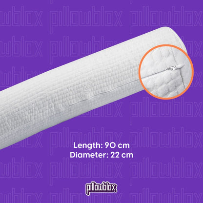 Pillowblox Natural Latex Bolster (Guling) with AirPulse Technology