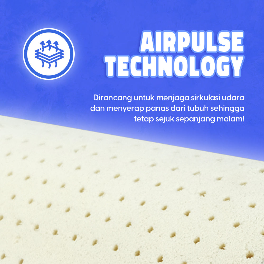Pillowblox Cooling Bolster (Guling) with AirPulse Technology