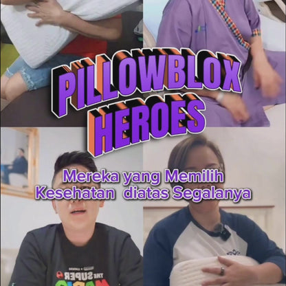 Pillowblox (Side Blox) - Bantal Kepala Latex Khusus Side Sleeper