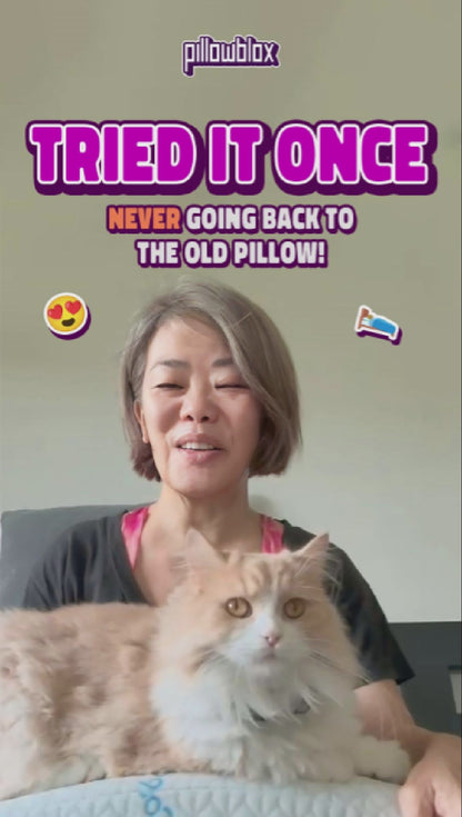 Pillowblox Bantal Cooling Pillow for Side Sleeper